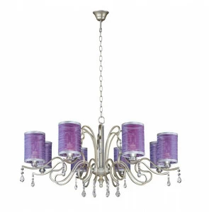 Подвесная люстра Crystal Lux Elisa SP8 CRYSTAL LUX ДИЗАЙНЕРСКИЕ, ELISA 056898 Розовый