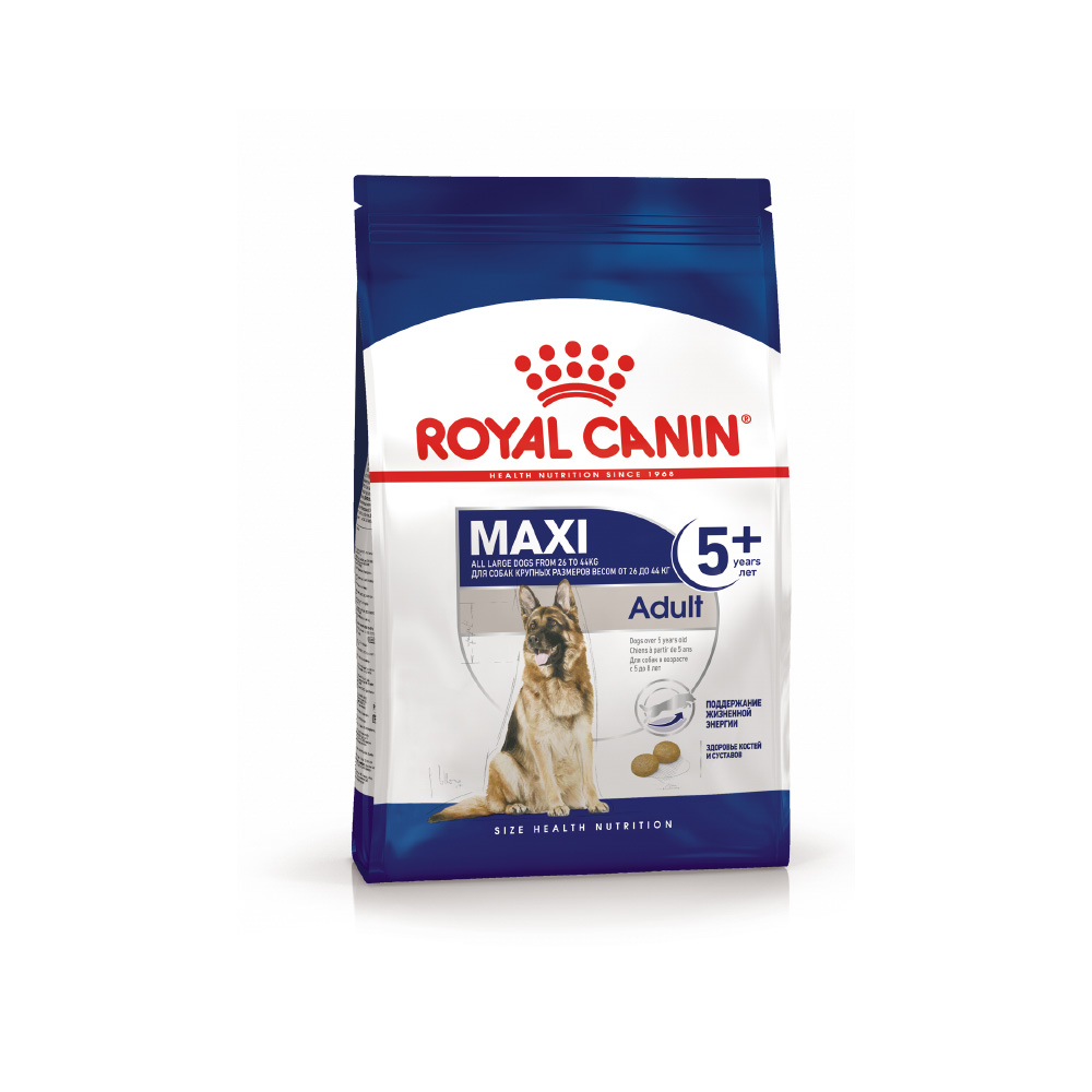 Т00008752 Корм для собак Size Maxi Adult 5+ для крупных пород старше 5 лет сух.15кг ROYAL CANIN 