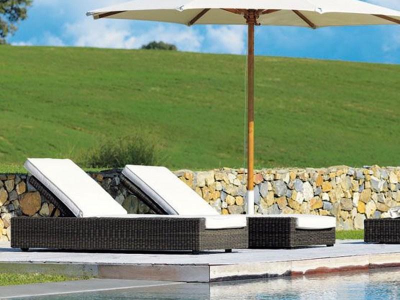 Ethimo Садовый лежак на колесиках Cube Cble2100 - Вид №1