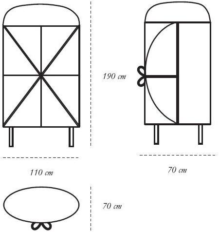 Scarlet Splendour Барный шкаф из фанеры 88 secrets sun-id-1499094 - Вид №3