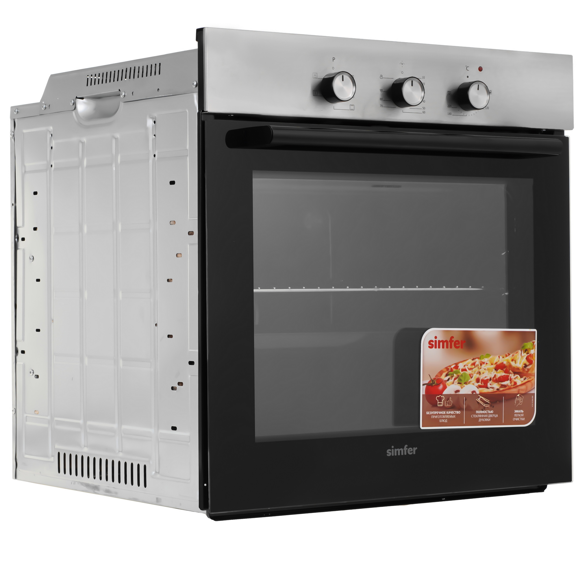 9280250 Духовой шкаф электрический Simfer B6EM16001 + Варочная поверхность электрическая Simfer H60D14B000 STDN-0081441 - Вид №2