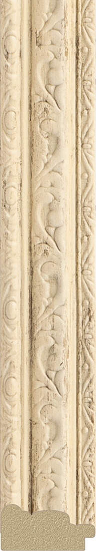 BY 1347 Зеркало в багетной раме - слоновая кость 51 mm EVOFORM Definite - Вид №2