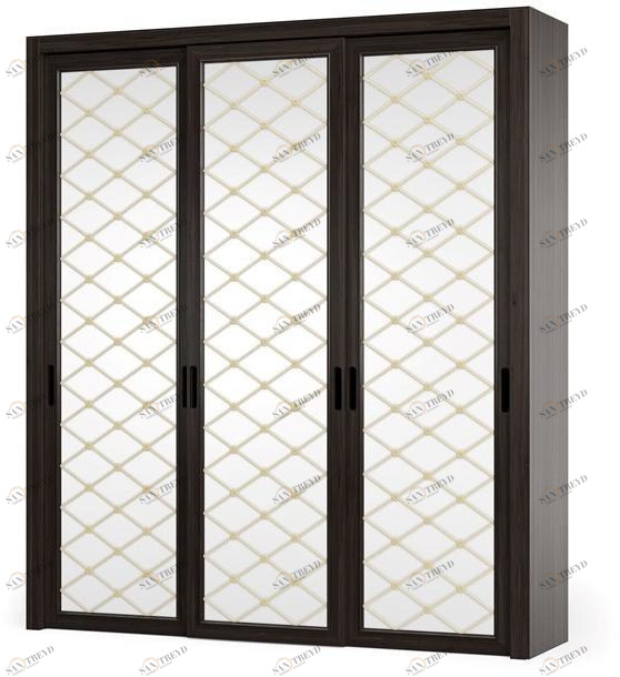 DWFI Шкаф из фанерованной древесины с раздвижными дверьми  00002312 