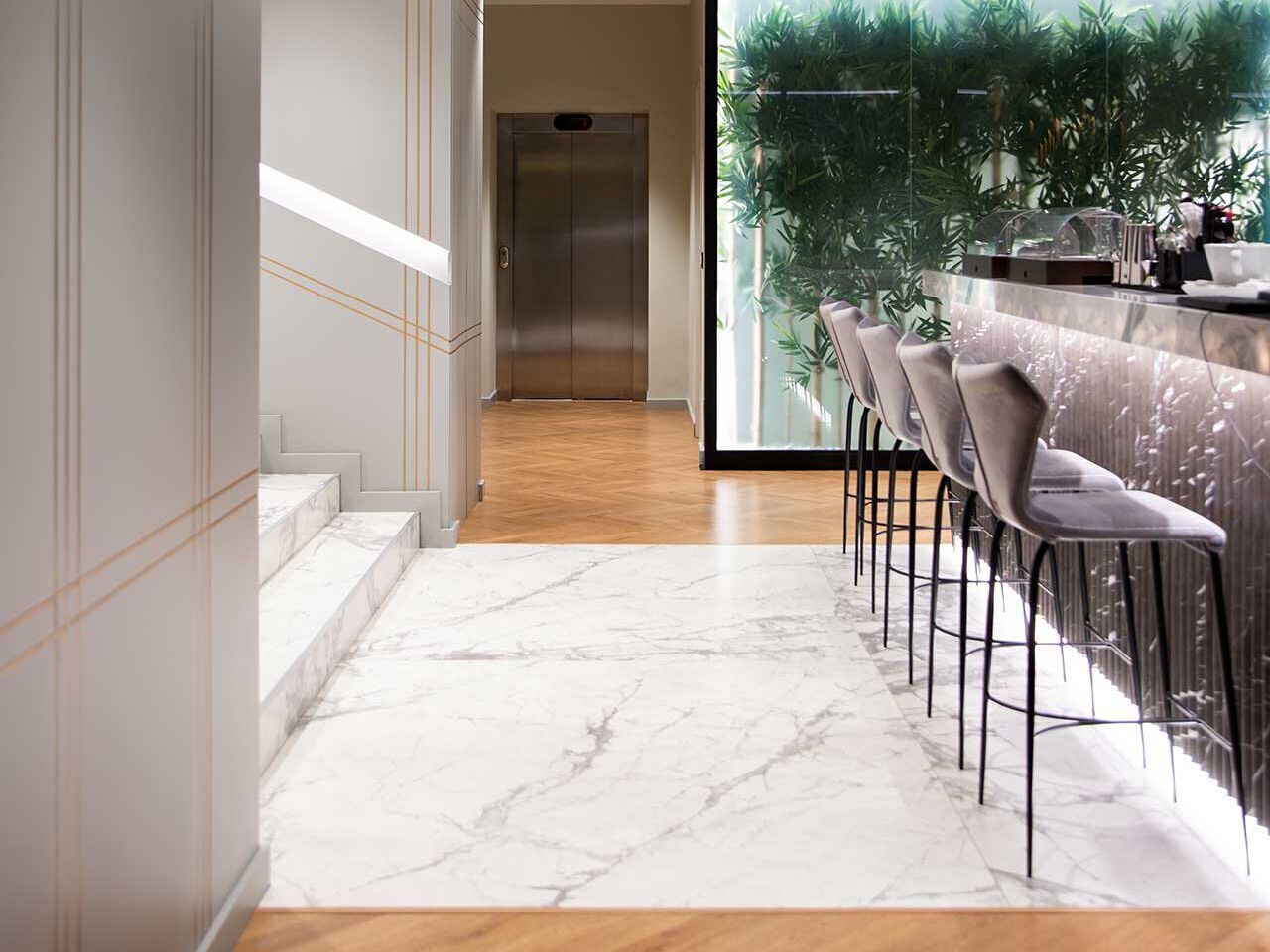 Стальной барный стул со спинкой ABLE Альберт ARCH-00148620 - Вид №4