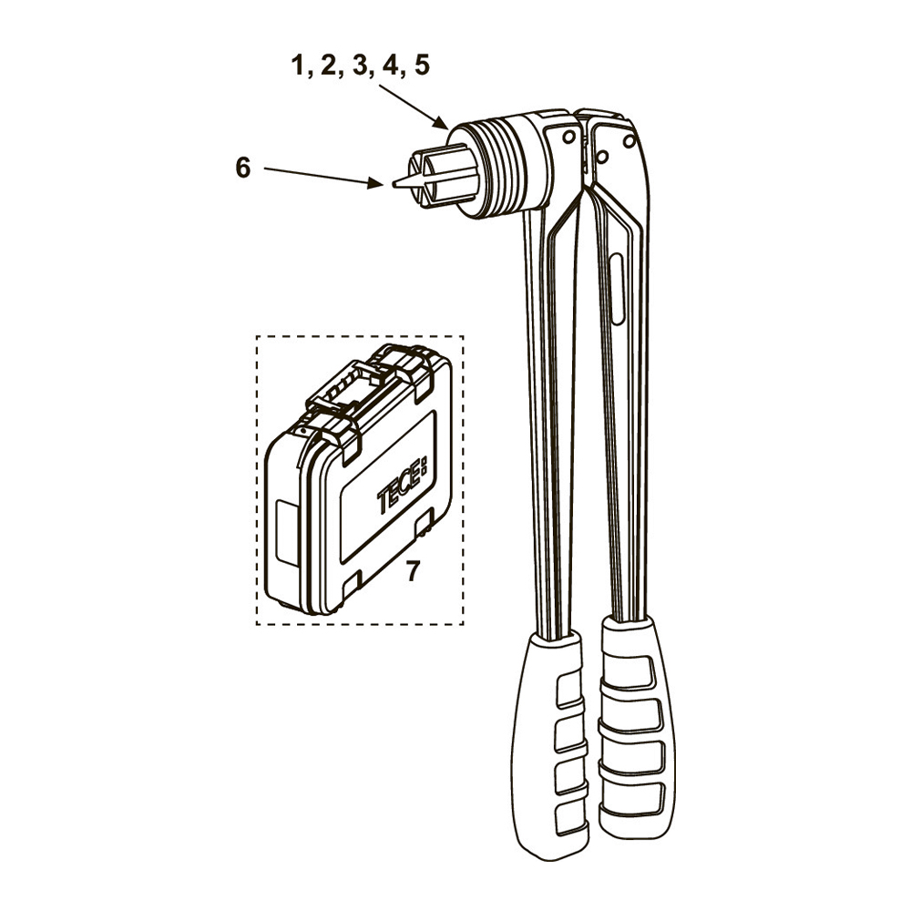 720043 Запасные части Tece  - Вид №1