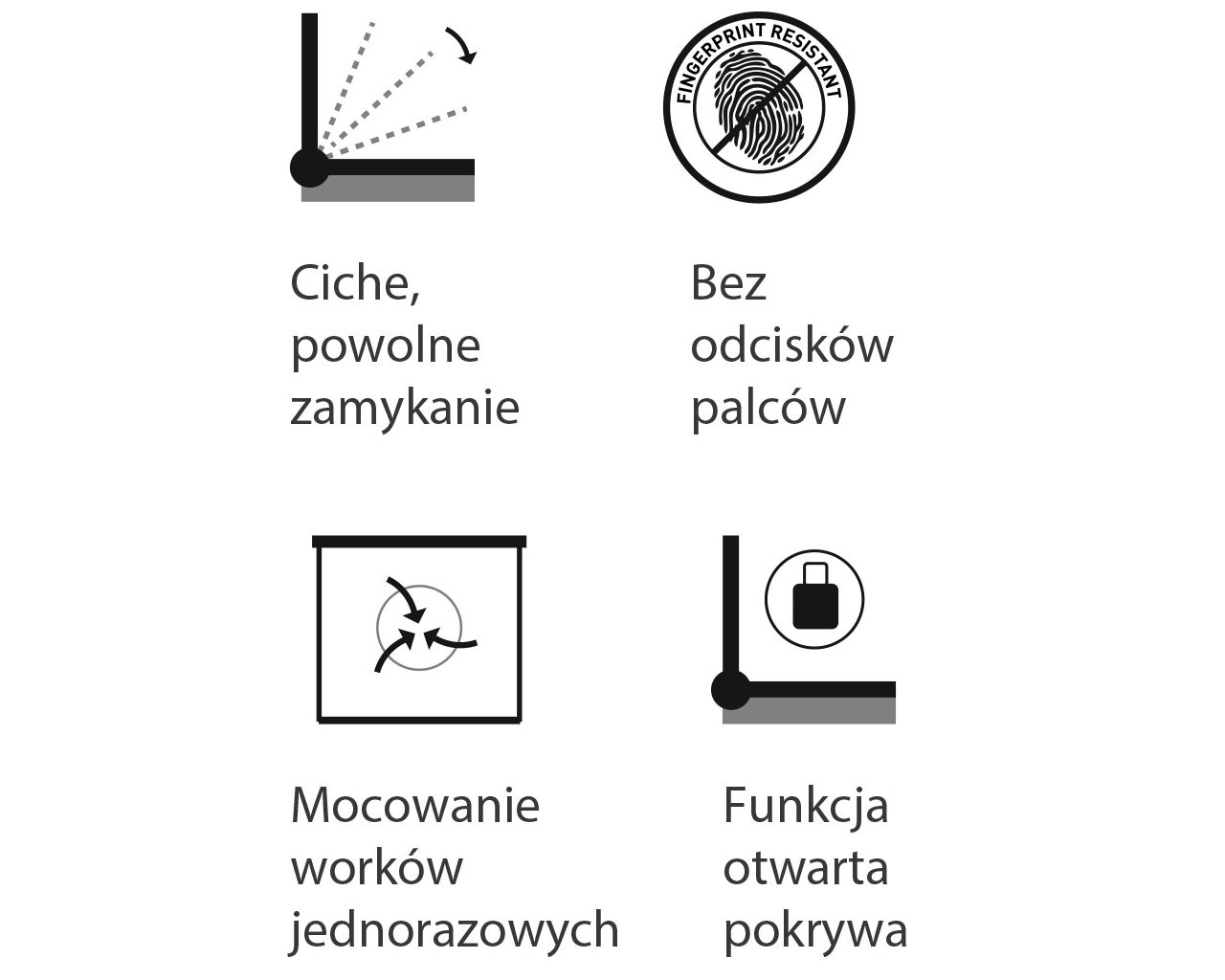 KIM421 Корзина для педалей TOP SILENT LUNA, объем 20 л, матовая сталь Merida  - Вид №1