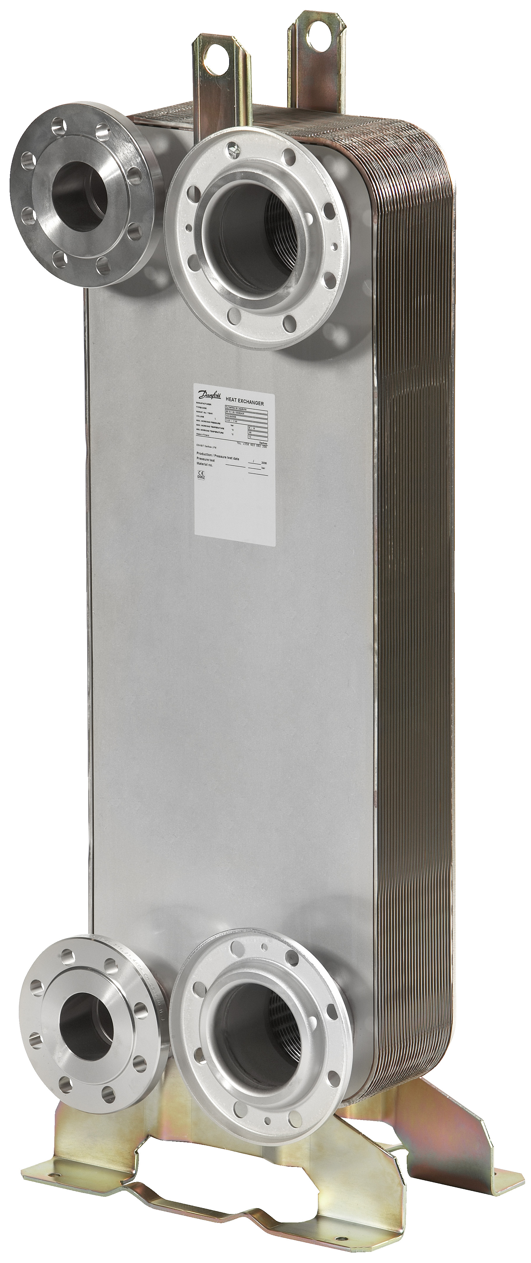 Danfoss Паяный пластинчатый теплообменник серии XB70 XB 70H-1 110 DN65/DN100 004B2018  - Вид №10