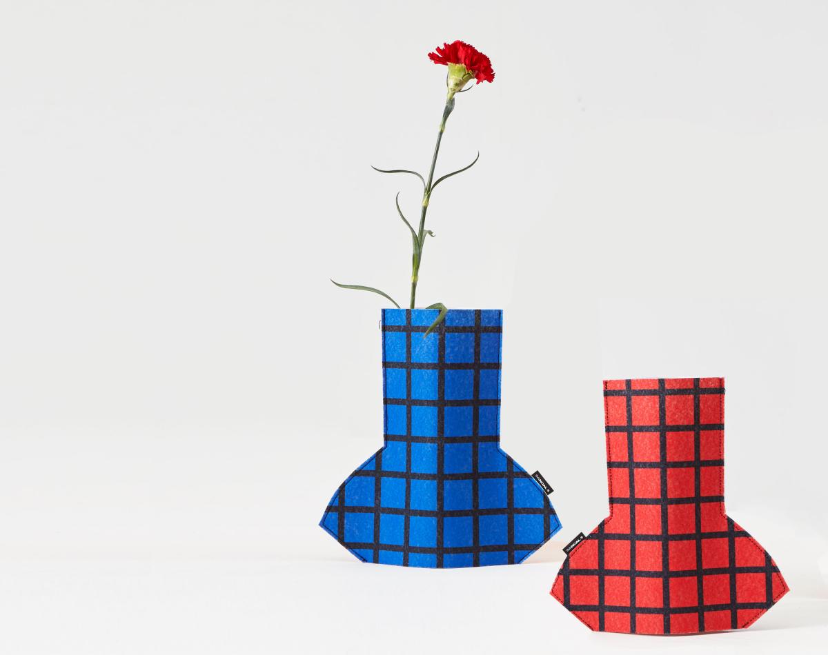 072141 Ваза s Grid SANCAL FLOWER POWER - Вид №2