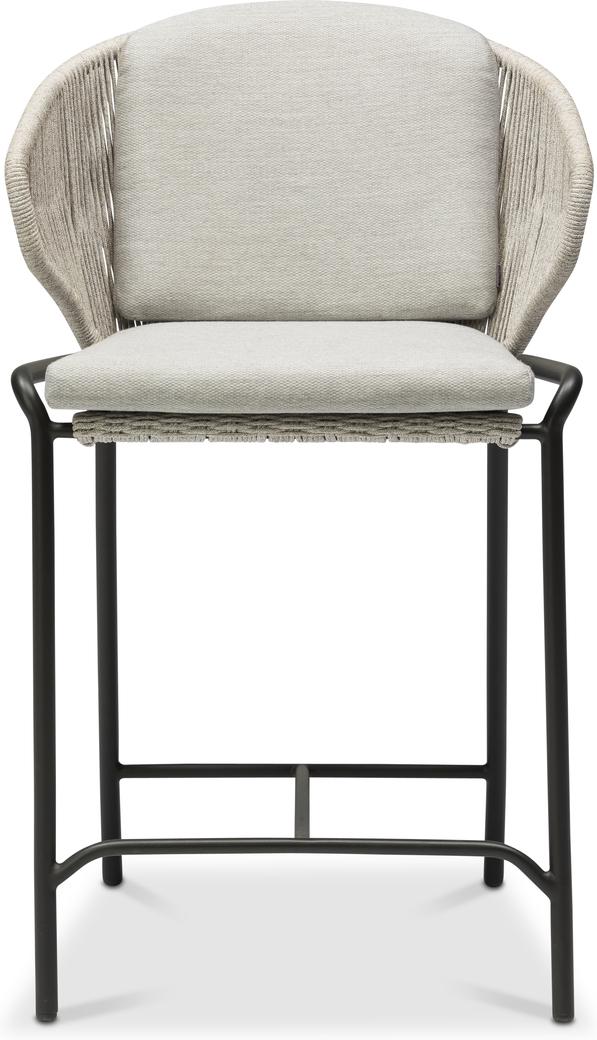 MNST311 Барный стул 61 веревка лава серебро Manutti Radius - Вид №1