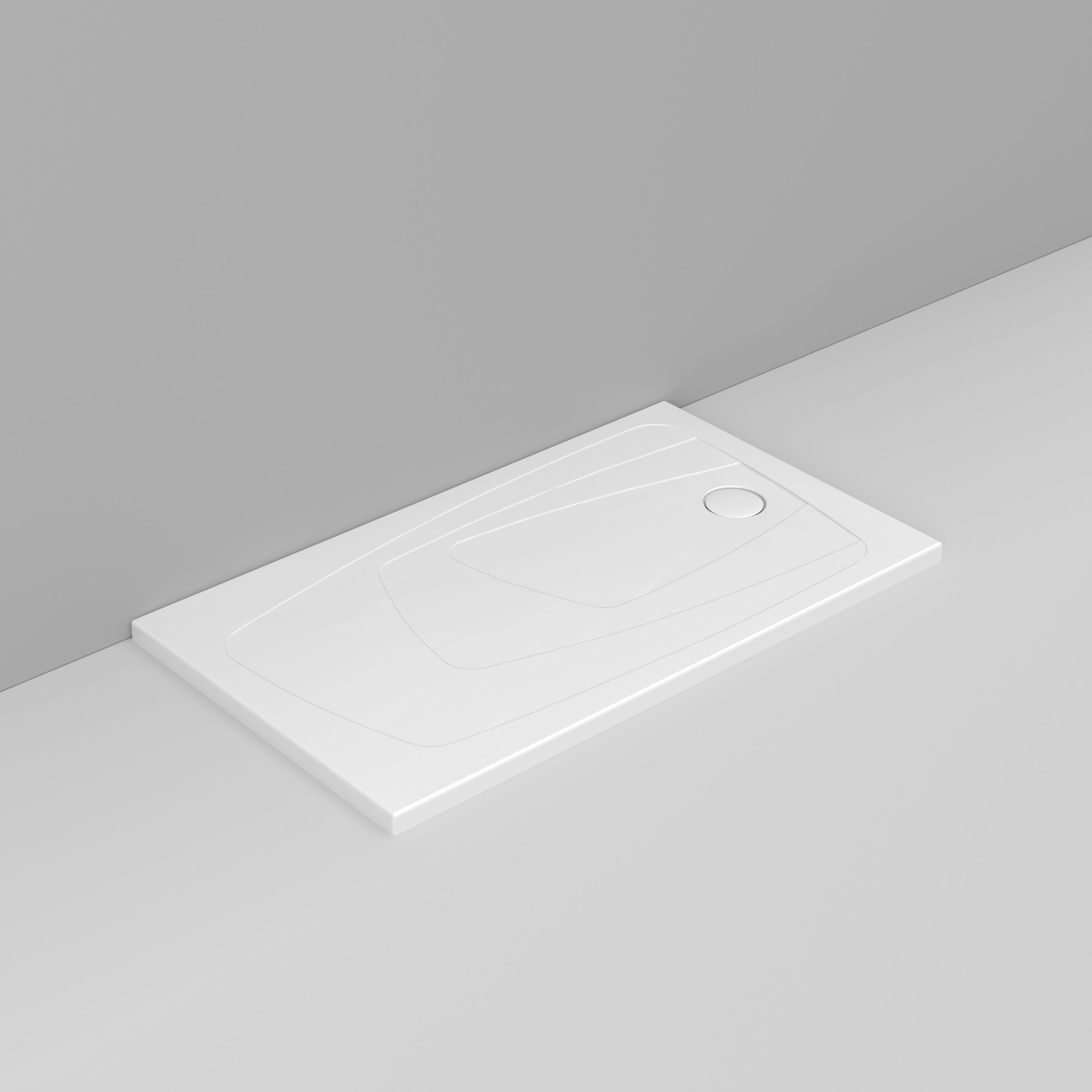 Керамический нескользящий прямоугольный поддон для душа Ceramica Dolomite за пределами ARCH-00148401 - Вид №88