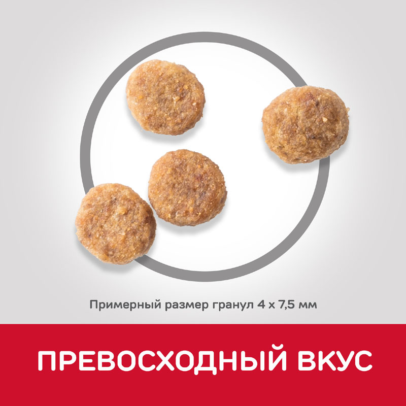 ПР0037504 Корм для собак Hill"s для миниатюрных пород с чувствительным пищеварением, курица сух. 1,5кг Hill's  - Вид №4