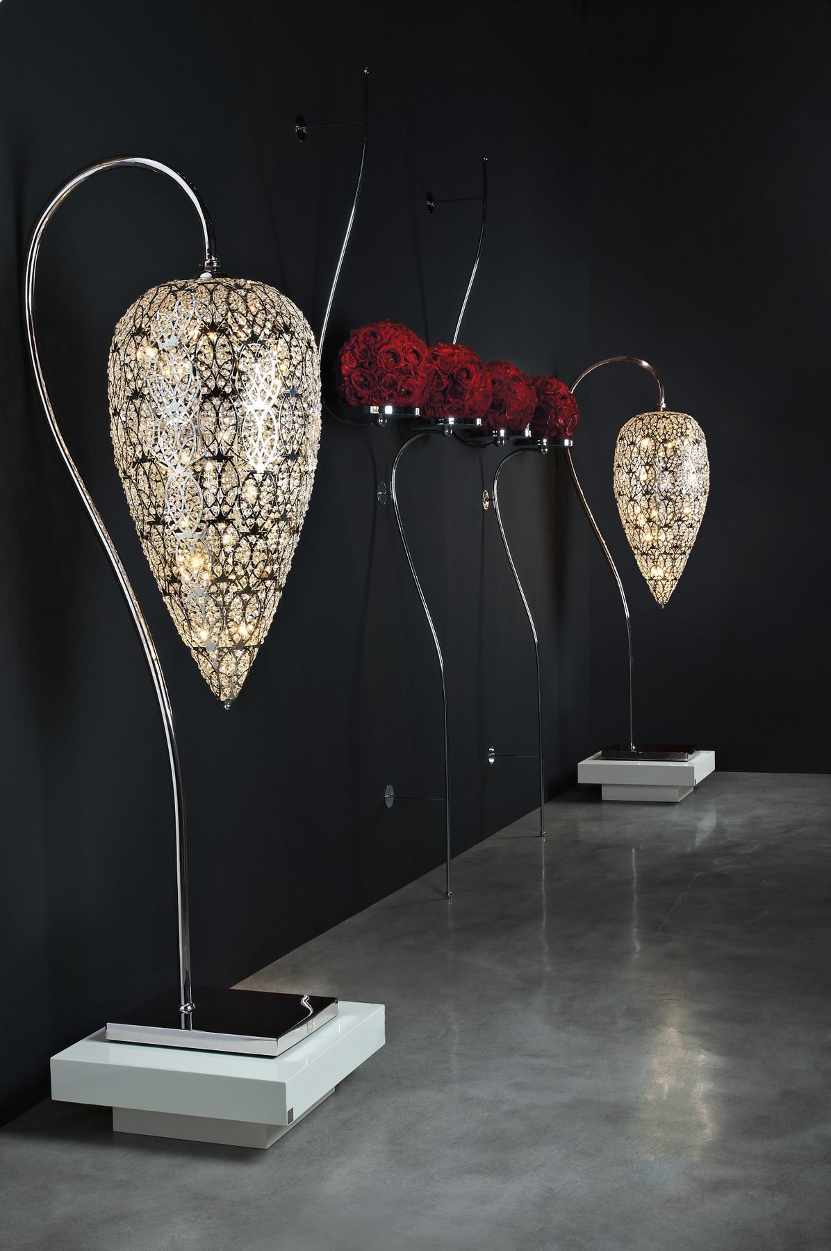 Торшер с кристаллами Vgnewtrend Arabesque ARCH-00032971 - Вид №3