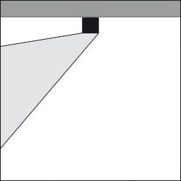 Linear 0W 45° Ghidini Линейный для освещения бухты .01 Белый (Матовый)  - Вид №2