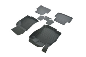 17438358 Коврики в салон 3D LUX резиновые, для Skoda Octavia A7/A8 2013- г.в. 3D.SK.OCTAV.13G.02X55 SRTK