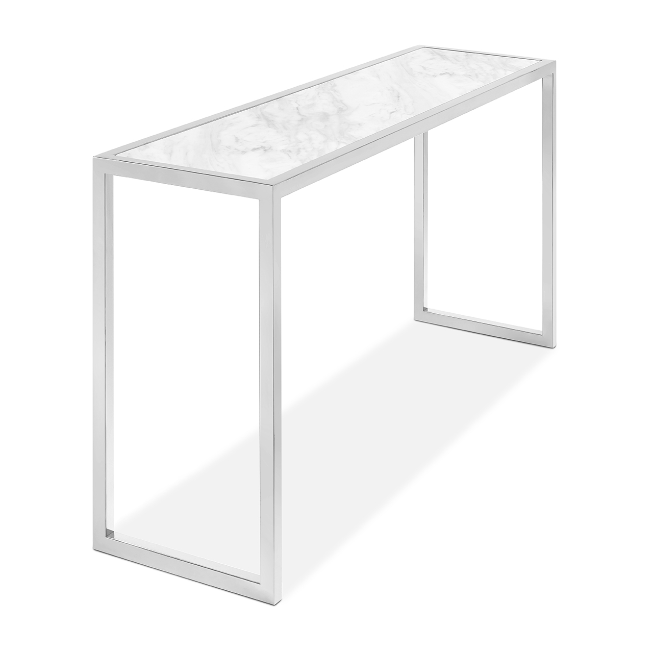 450287-18 ABHIKA КОНСОЛЬНАЯ КОРОНА ПРЯМАЯ H75 150X40 WHITE/GOLD  - Вид №5