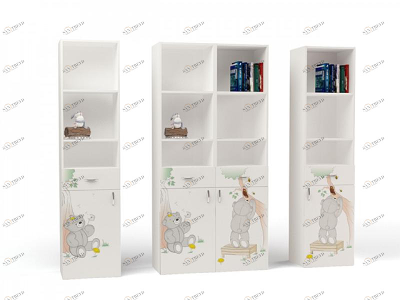 Стеллаж узкий ABC-KING Bears левый 4631147956682