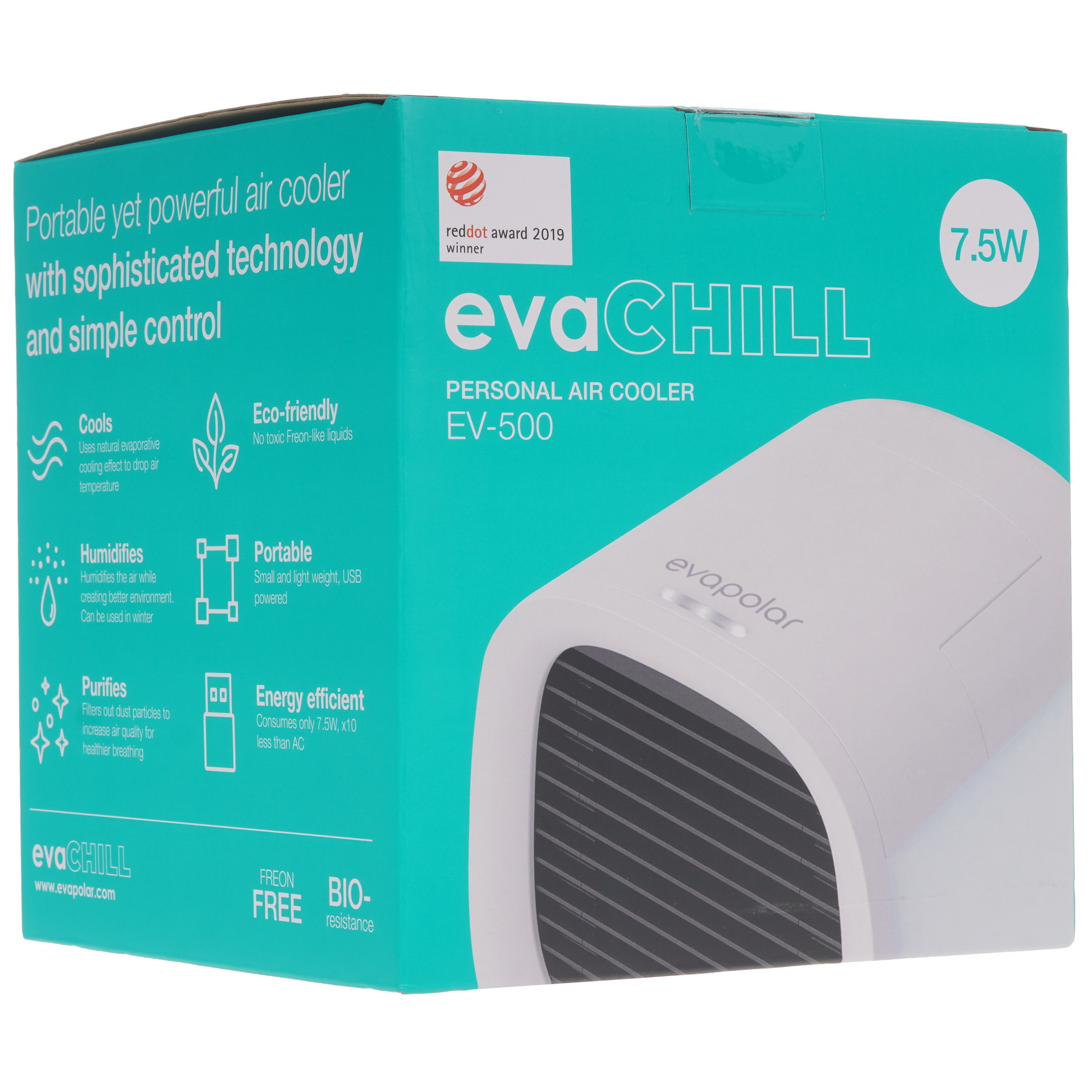8190919 Охладитель воздуха Evapolar evaCHILL EV-500 белый STDN-0143134 - Вид №9