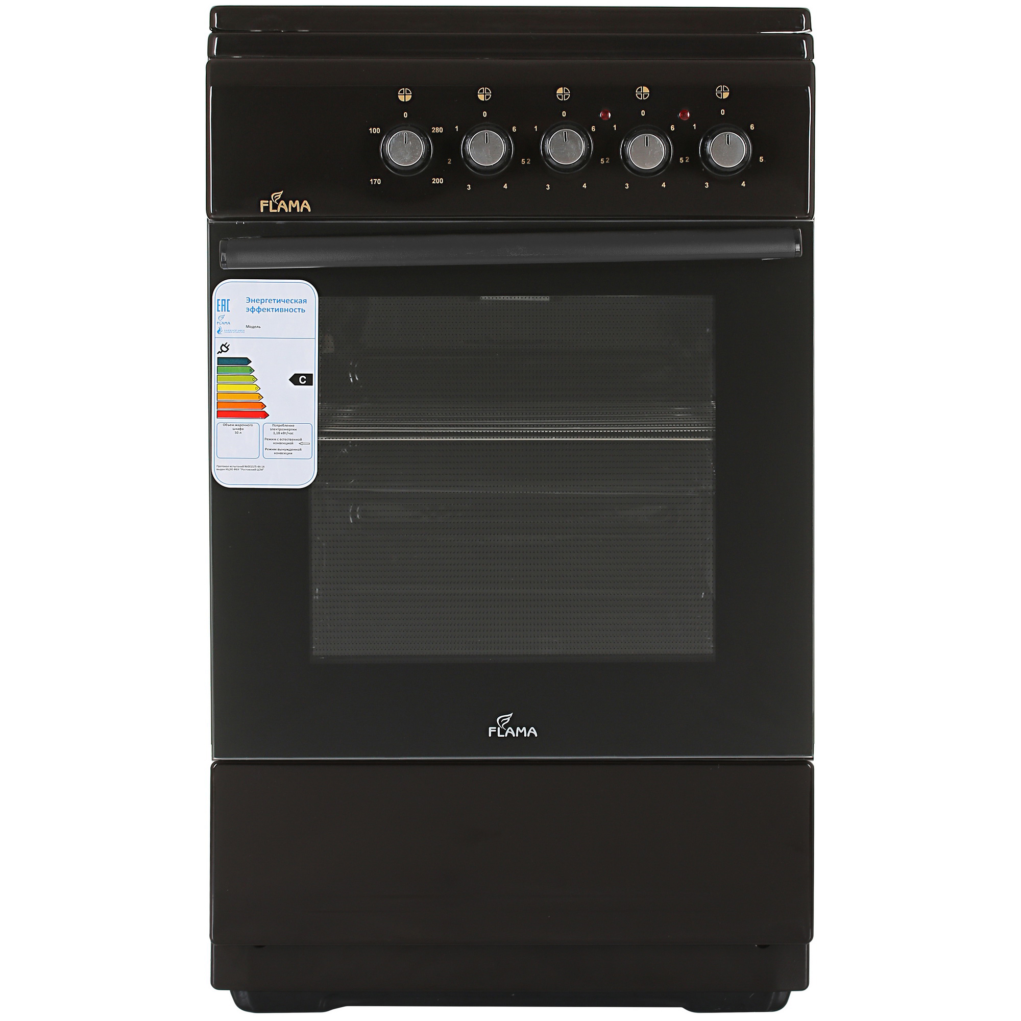 5305313 Электрическая плита FLAMA L FE 14010 коричневый Flama group STDN-0121534