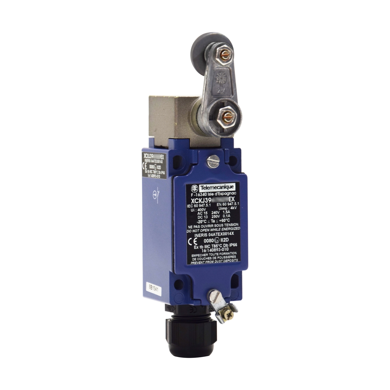 XCKJ390513H29EX МЕТАЛ. КОНЦЕВОЙ ВЫКЛЮЧАТЕЛЬ ATEX M20 Schneider Electric Электромеханические датчики 
