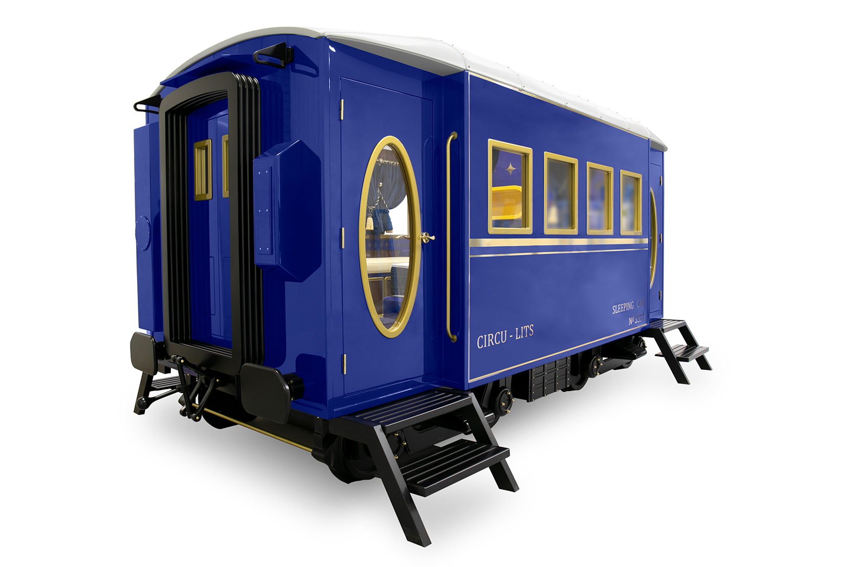 CIST659 Детская кровать вагон Одиссей Экспресс Circu  - Вид №3