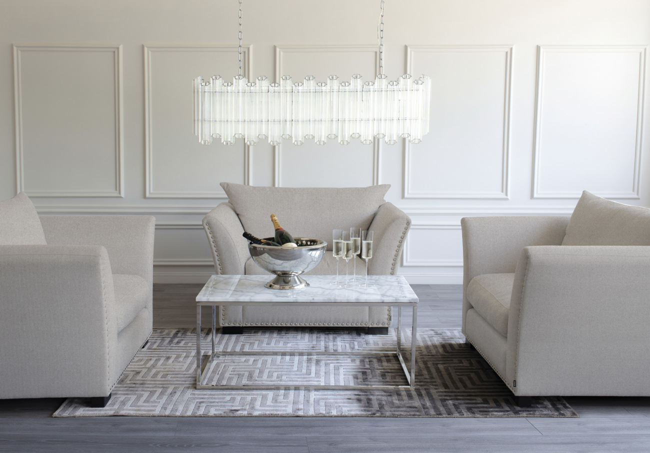 Ковер Leara Серый 160*230 CARPETDECOR ДИЗАЙНЕРСКИЕ, HANDMADE, ДЕТСКИЕ 240178 Серый  - Вид №1