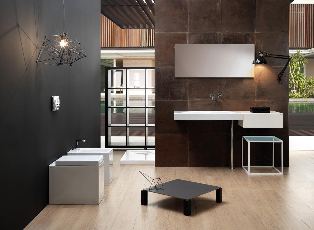 OZBI0113 Напольное биде приставное GSG CERAMIC - Вид №1