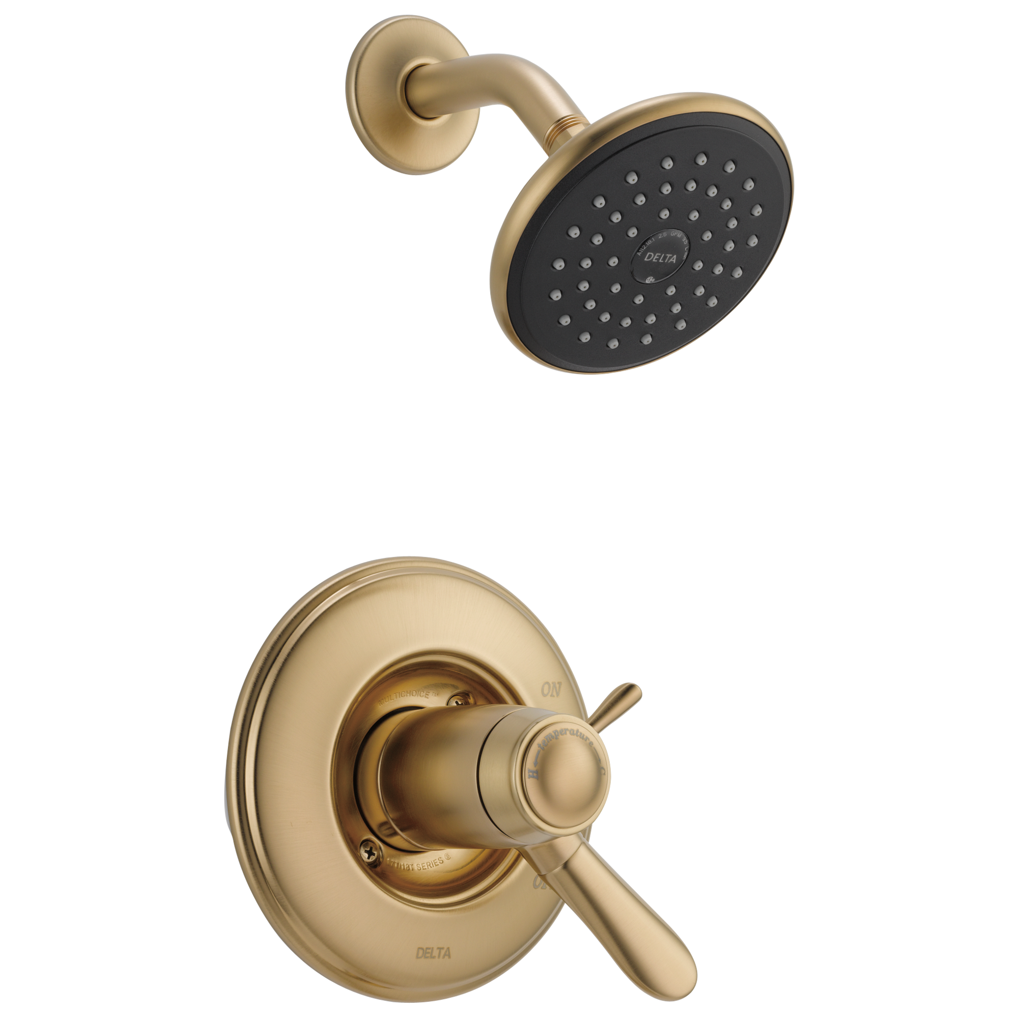 T17T238-CZ Отделка для душа TempAssure® серии 17T Delta Faucet Lahara Шампанское бронза 