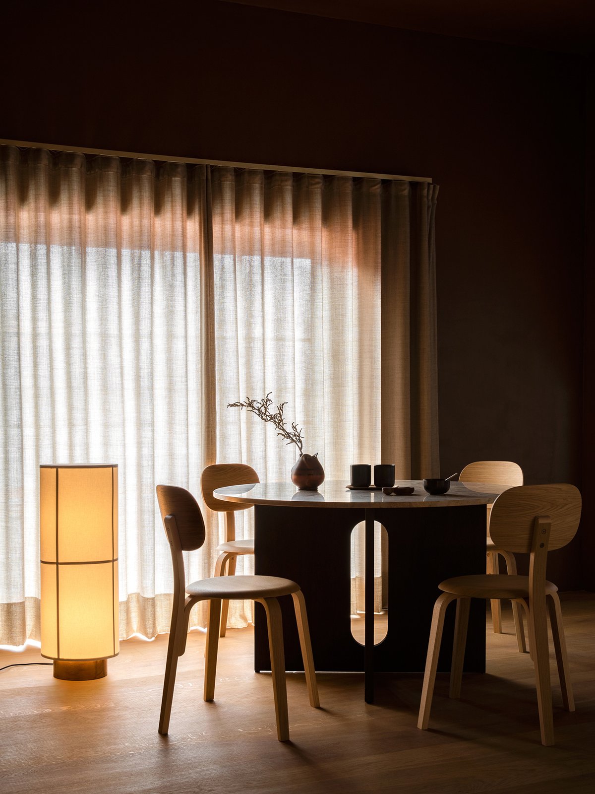 8350039 MENU Afteroom фанера, обеденный стул Дуб натуральный  - Вид №12