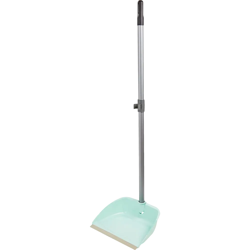 Щетка с совком Inloran Ленивка с ручкой 80 см цвет мятный STLM-2059500 - Вид №1