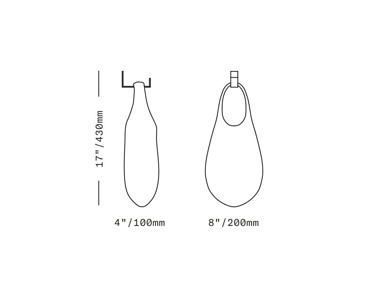 Выдувная стеклянная настенная ВАЗа SkLO Hold ARCH-00111302 - Вид №7