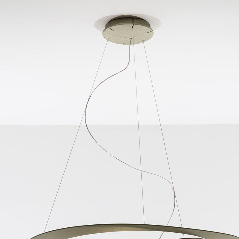 Светильник подвесной светодиодный 200х48 см золотой Price 1249020A ARTEMIDE ДИЗАЙНЕРСКИЕ 00-3883049 Золото  - Вид №3