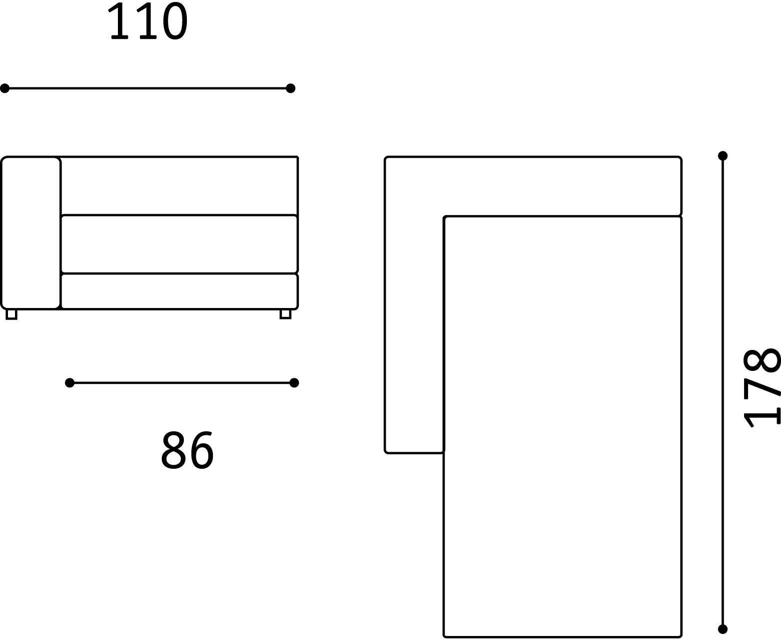 Febal Casa Модульный угловой диван из ткани sun-id-1430737 - Вид №33