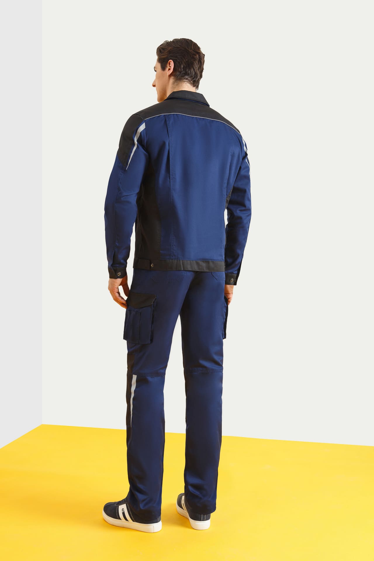 70051 Костюм  NEW темно-синий с черным STATUS  Летняя спецодежда  размер 64-66/182-188  - Вид №9