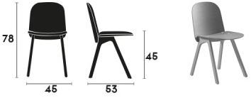 Capdell Стул из бука Wedge sun-id-1361007 - Вид №8