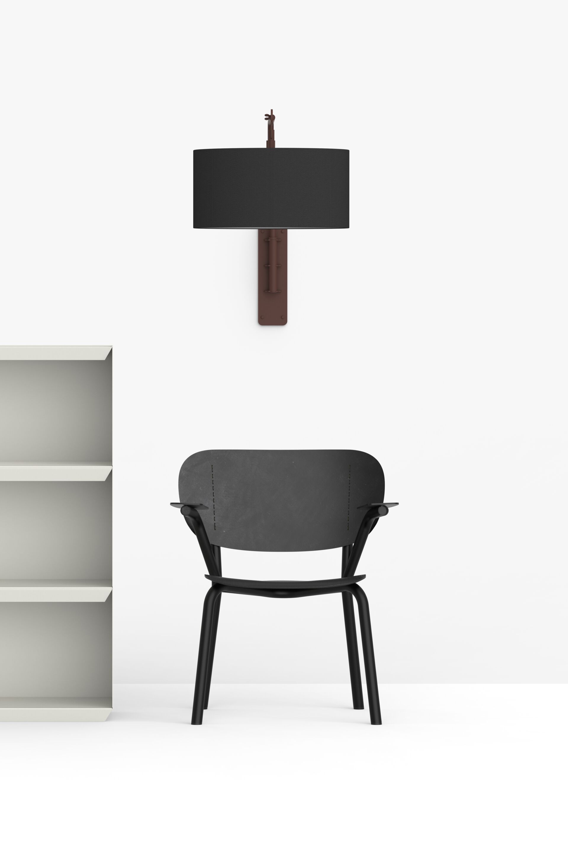 Деревянный и кожаный стул с подлокотниками FUNCTIONALS EMIL ROSI ARCH-00126468 - Вид №12