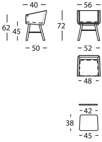 Sancal Кресло с тканевой обивкой sun-id-1384841 - Вид №7