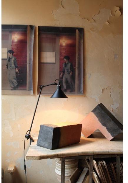 DCW éditions Регулируемая настольная лампа из нержавеющей стали с гибким кронштейном Lampe gras sun-id-1363402 - Вид №2