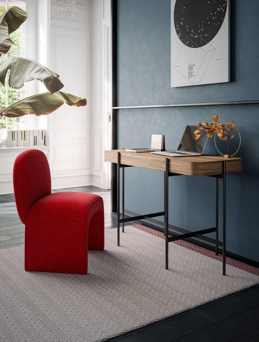 Liu Jo Living Collection Санный стул с обивкой из ткани Ceci est un caillou Gus sed - Вид №2