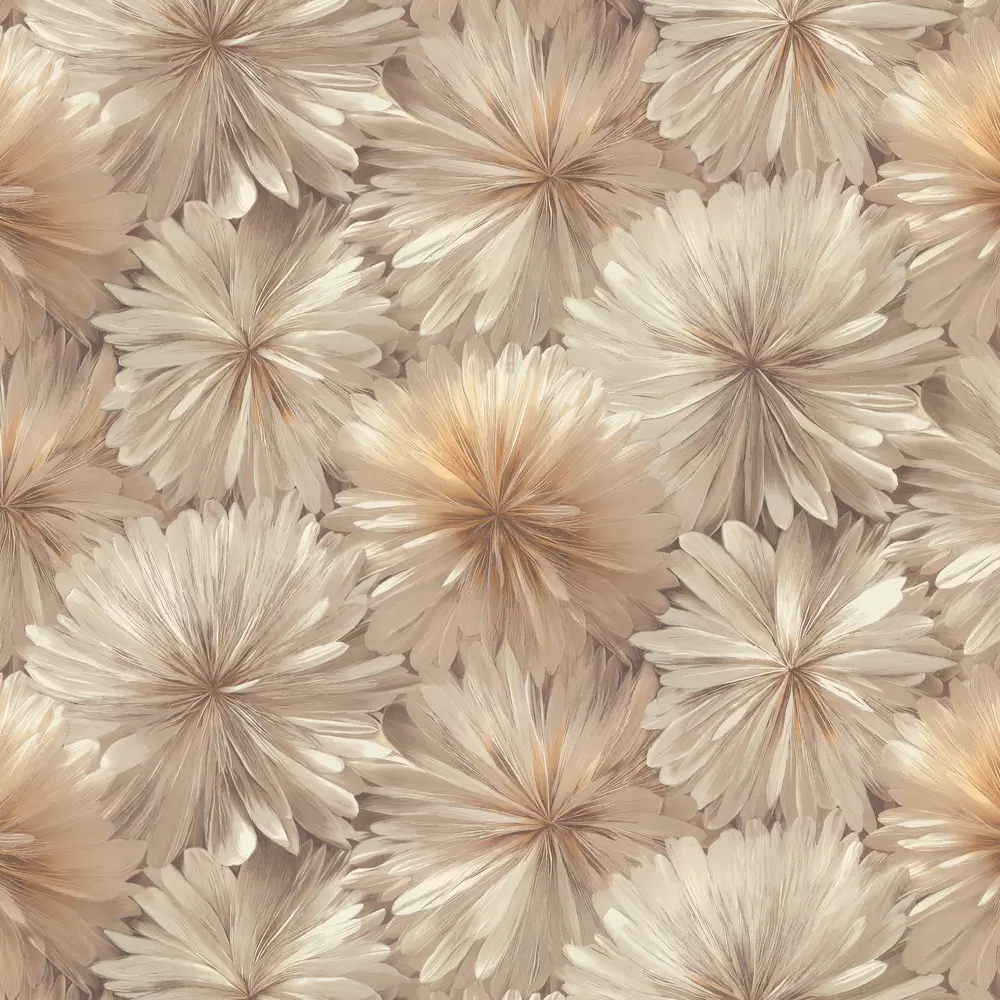 Обои флизелиновые Ornamy Florance коричневые 1.06 м OR8090-02 89456585 STLM-2118158