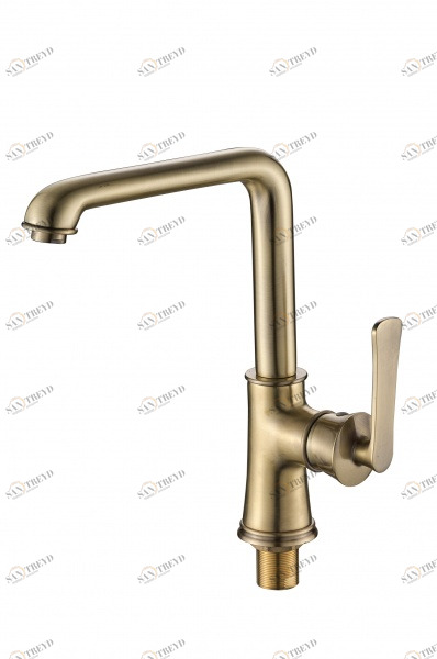 Смеситель для кухни Rush Flores FLB0835-28 высокий бронза 11523124