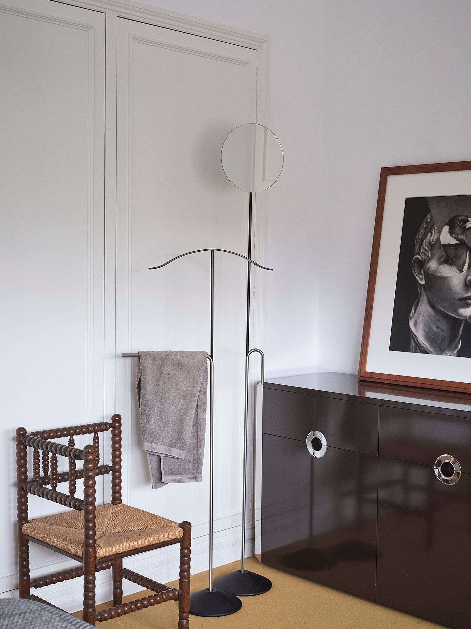 Напольное зеркало из стали с порошковым покрытием BD Barcelona батон ARCH-00151681 - Вид №7