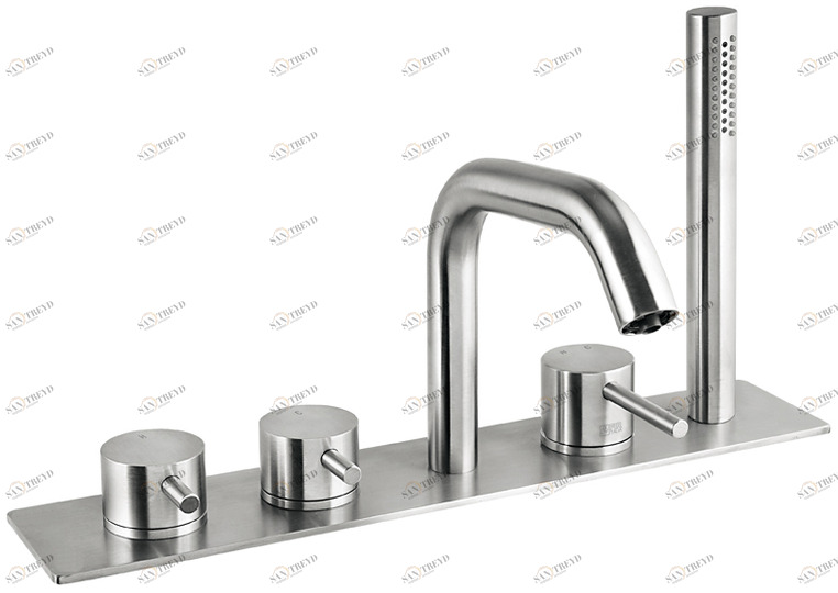 FIR Italia Смеситель для ванны CLEOSTEEL 48 48.3140.4 