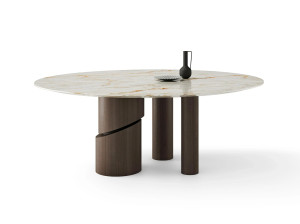 Круглый обеденный стол