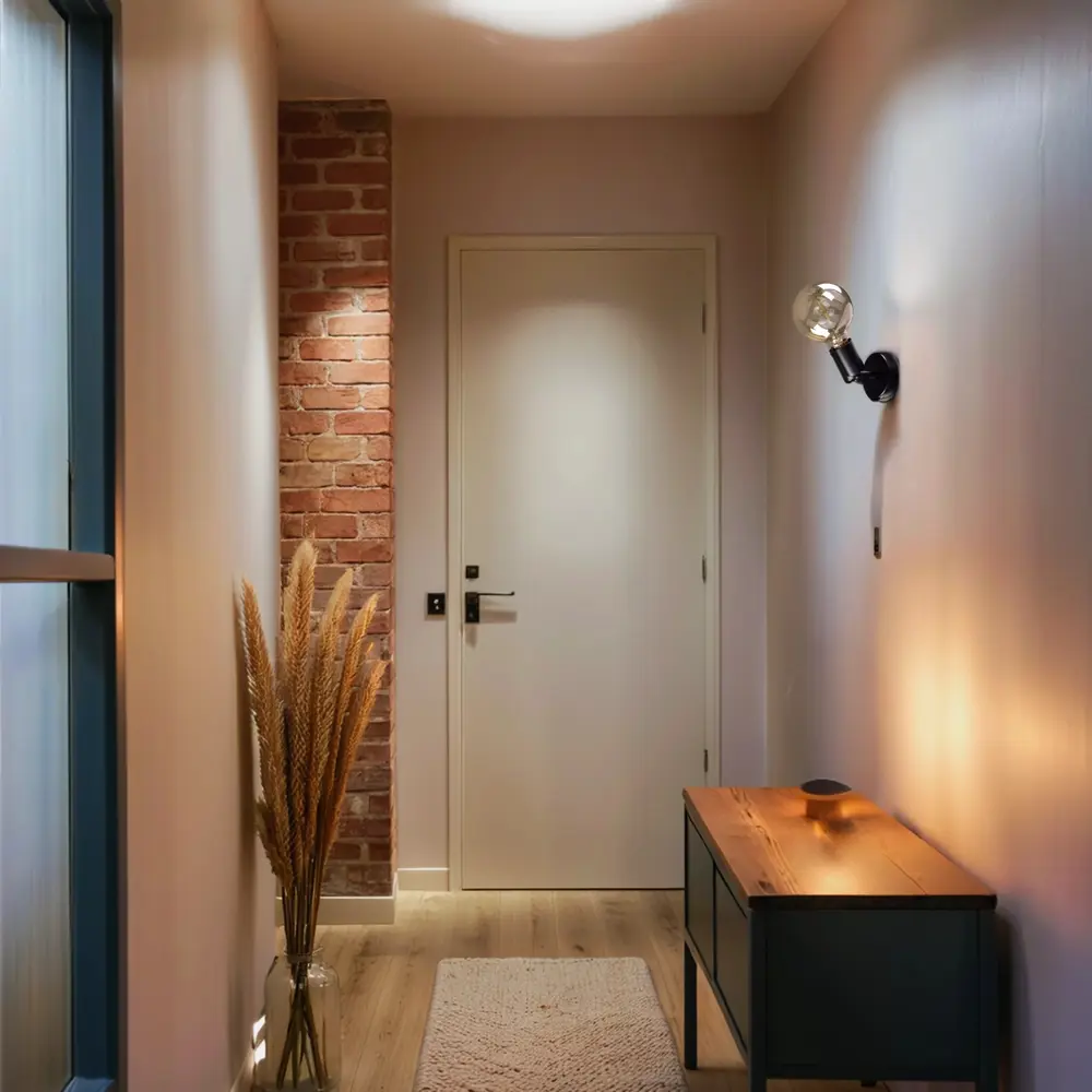 Светильник бра настенный Россвет Реал цвет черный STLM-2137288 - Вид №9