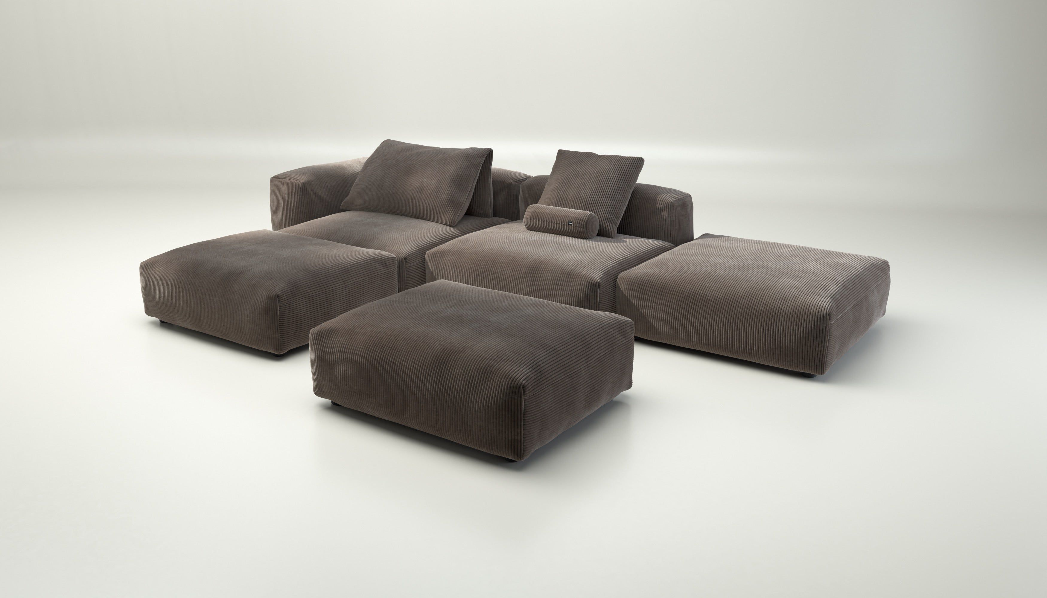 Модульный двухсторонний диван vetsak Cord Velour ARCH-00039756 - Вид №15