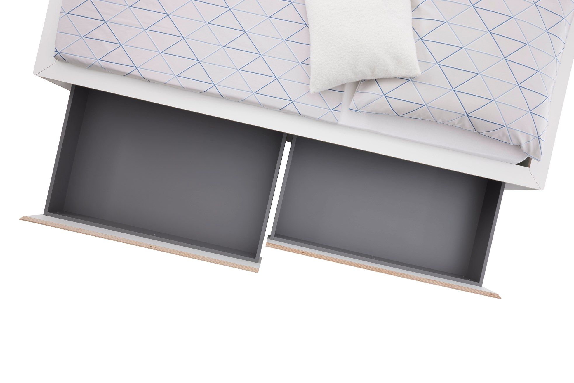 Двуспальная кровать-контейнер из многослойного материала Müller Small Living SPAZE ARCH-00061252 - Вид №17