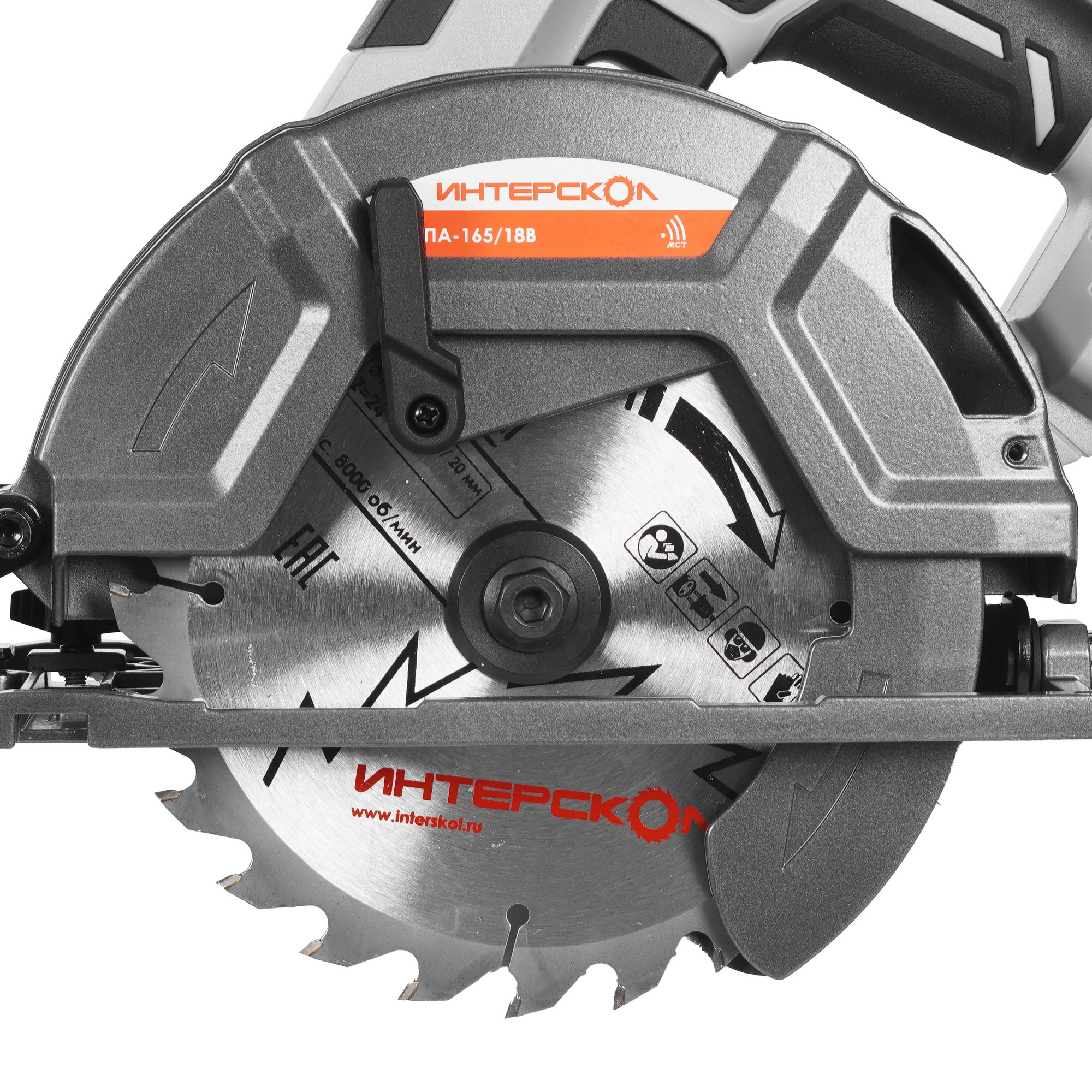 Пила дисковая Интерскол ДПА-165/18В АПИ 18V 9960779 STDN-0113267 - Вид №6