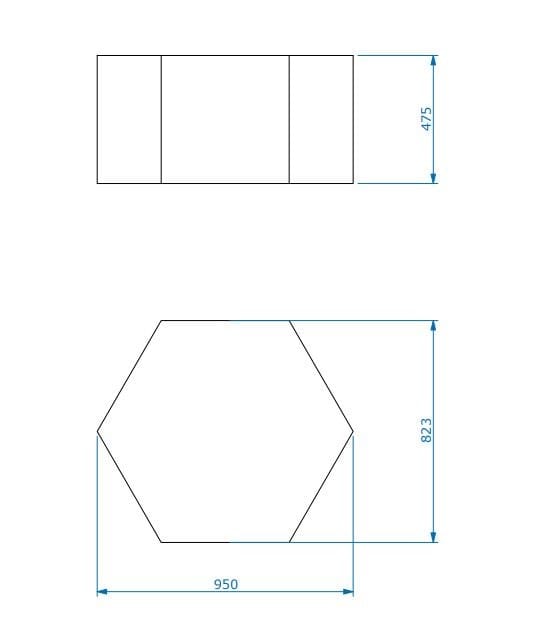 Модульный пуф из пены QM Quinze & Milan Форма ARCH-00085635 - Вид №2
