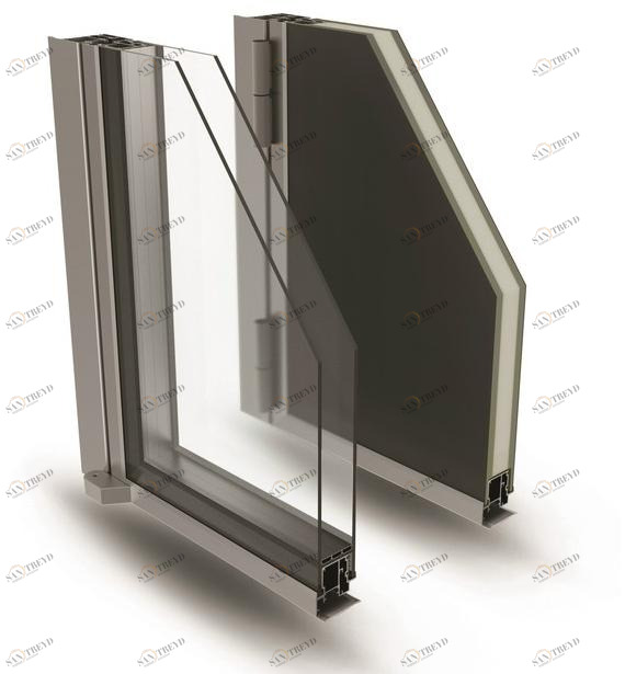 ALsistem Алюминиевая дверь с термическим разделением sun-id-1428073