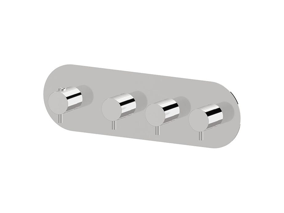 Термостатический смеситель для душа с 4 отверстиями Newform многофункциональные термостаты 3 выхода ARCH-00125919